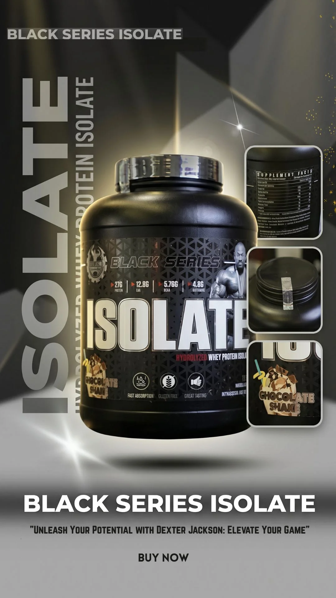 Dexter Jackson Black Series Isolate 2.27kg